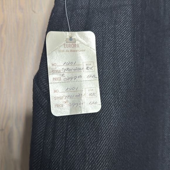 Vintage NWT Umberto Ginocchietti Black Petal Skirt Made in Italy - Picture 7 of 7